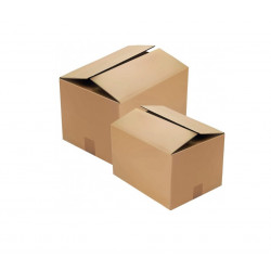 Box for packing brown 350x260x225mm