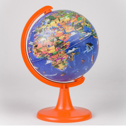 Globe MY WORLD 15 cm + 100-piece puzzle