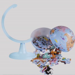 Globe PIRATES 15 cm + 54-piece puzzle