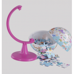 Globe UNICORN 15 cm + 54-piece puzzle