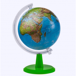 Physical Globe, 20 cm, English