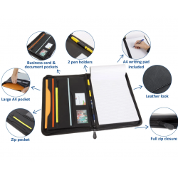 Folder RILLSTAB EXCELLENT deluxe A4 with zipper 98444