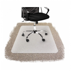 Chair mat, transparent 120x150 cm, for carpets