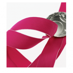 Ribbon for medal 22mm pink color