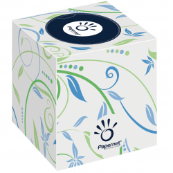 Cosmetic facial tissues PAPERNET 3-ply 60pcs