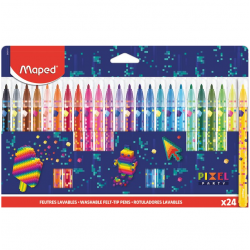 MAPED PIXEL PARTY markers, 24 colors