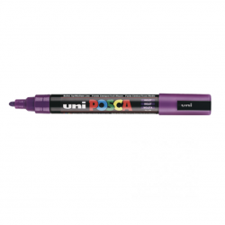 Markeris UNI POSCA PC-5M, Nr.12 1,8-2,5mm. violetinės spalvos