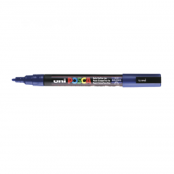 Marker UNI POSCA PC-3M, No.33, 0.9-1.3 mm, blue color