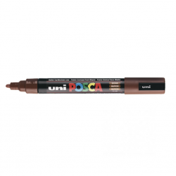 Marker UNI POSCA PC-1M, No.21, 0.7 mm, brown color