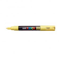 Markeris UNI POSCA PC-1M, Nr.2 0,7mm. geltonos spalvos