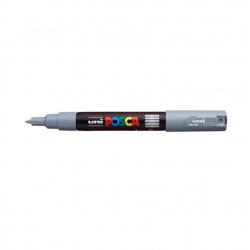 Marker UNI POSCA PC-1M, No.37, 0.7 mm, gray color