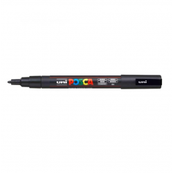 Marker UNI POSCA PC-1M, No.24, 0.7 mm, black color