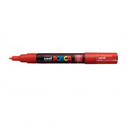 Marker UNI POSCA PC-1M, No.15, 0.7 mm, red color
