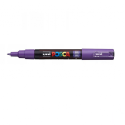 Markeris UNI POSCA PC-1M, Nr.12 0,7mm. violetinės spalvos