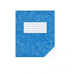 VIP notebook, A5, 12 sheets, 100gsm, with lines