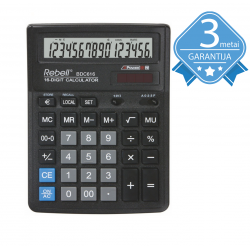 Desktop calculator REBELL BDC616