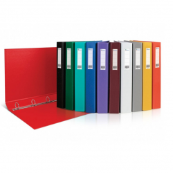 Ring binder A4/4Q, FOROFIS grey color