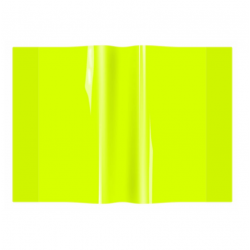 Cover for notebook/book/workbook, A4, yellow color, pack of 10