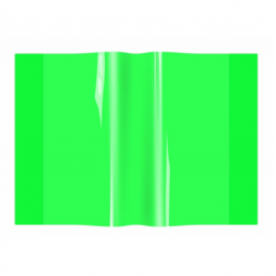 Aplankalas sąsiuviniui/knygai/pratyboms A4, žalios spalvos, įp.10