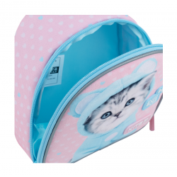 Children's backpack KITE 22x20x9cm, pink color