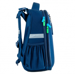 Set: backpack, bag, pencil case KITE 16L 38x29x16cm, blue color