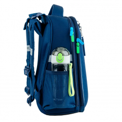 Set: backpack, bag, pencil case KITE 16L 38x29x16cm, blue color