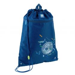 Set: backpack, bag, pencil case KITE 16L 38x29x16cm, blue color