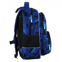 Backpack KITE PLAY AGAIN, 13.5L 39x28.5x13.5cm, multicolored, blue color