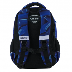 Backpack KITE PLAY AGAIN, 13.5L 39x28.5x13.5cm, multicolored, blue color