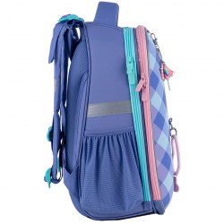 Backpack for primary school students KITE 16L, 38x29x16cm, multicolored, purple color