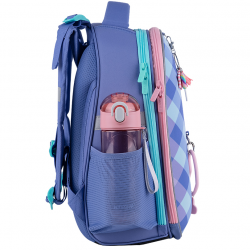 Backpack for primary school students KITE 16L, 38x29x16cm, multicolored, purple color