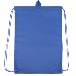 Drawstring bag for sportswear KITE PURPLE 46x33cm, multicolored