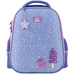 Backpack for primary school students GOPACK JUST ENJOY, 15L 38x28x13cm, multicoloredvioletinės sp.