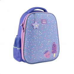 Backpack for primary school students GOPACK JUST ENJOY, 15L 38x28x13cm, multicoloredvioletinės sp.