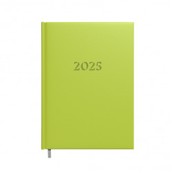 Darbo knyga - kalendorius 2025m., A5, šv. žalios sp.