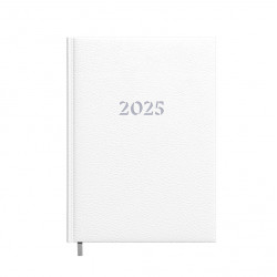 Notebook calendar 2023, A5, white