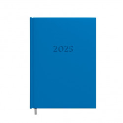 Darbo knyga - kalendorius 2025m., A5, mėlynos sp.