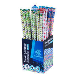 HB pencil without eraser, pre-sharpened, ASTRA