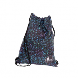 Drawstring bag for sportswear HASH NEON 44x33cm, multicolored