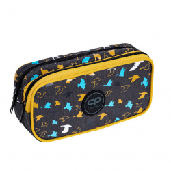 Pencil case with two compartments COOLPACK DUKE DUCK UP, multicolored