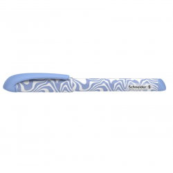Fountain pen SCHNEIDER VOICE M, white, blue color