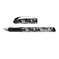 Fountain pen SCHNEIDER INX SPORTIVE iridium nib, patterned, black color