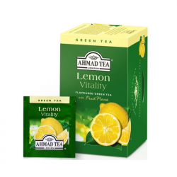 Žalioji arbata AHMAD ALU Lemon Vitality  20 pak