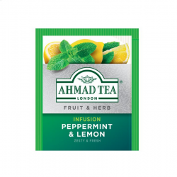 Herbal tea AHMAD PEPPERMINT & LEMON 20 bags