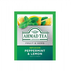 Žolelių arbata AHMAD PAPPERMINT & LEMON  20 pak