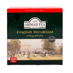 Black tea AHMAD ENGLISH BREAKFAST 100 bags