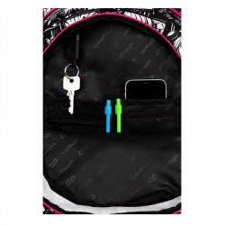 Backpack COOLPACK PICK MANGA 17", multicolored, black color