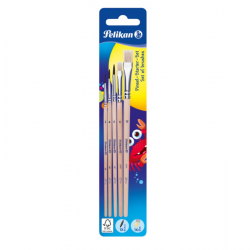 PELIKAN brush set, 5 pieces, various sizes
