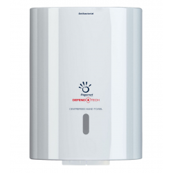 Paper towel dispenser antibacterial 30.4x22.1x22.5 cm PAPERNET, white
