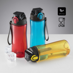 Gertuvė COLORISSIMO TRITAN, plastikinė 550ml, žalia sp.